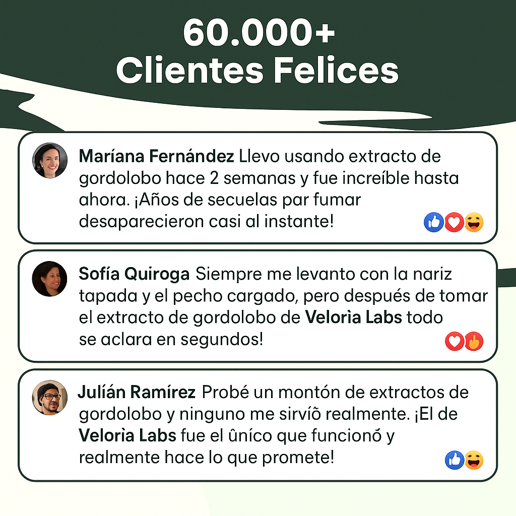 Cuidado Pulmonar 100% Natural | VeloriaLabs